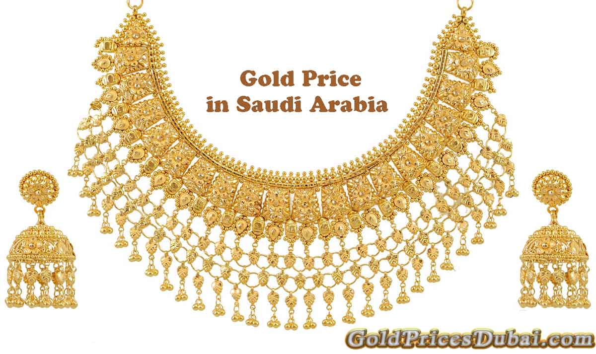 22k gold price in ksa